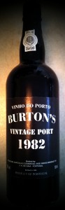 1982 Burton's Flasche